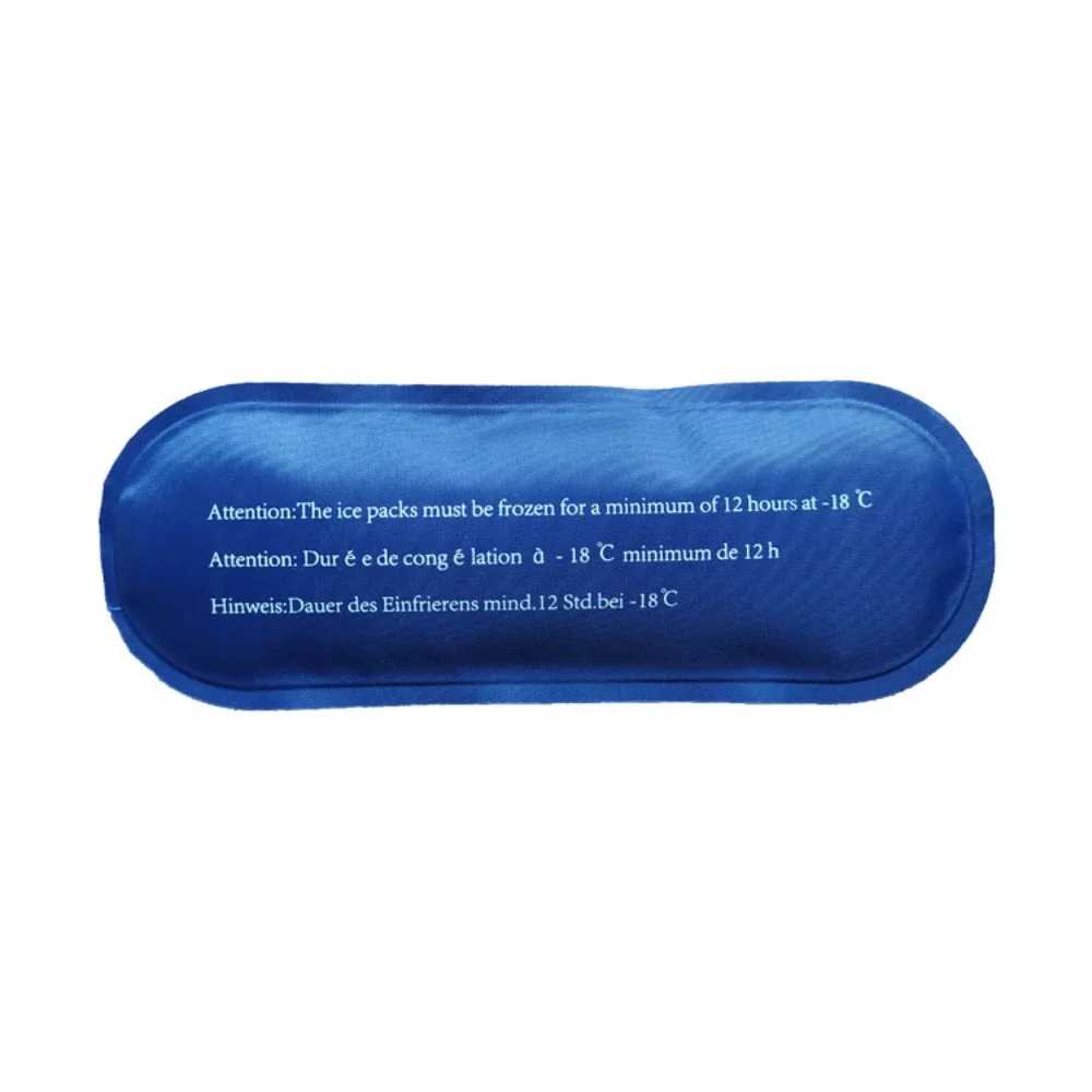 Portable 19x7cm Diabetic Insulin Cooling Bag Cold Gel Ice Pack Pill Reusable Refrigerated Ice Packs Travel Cooler Bags New 2 Pcs