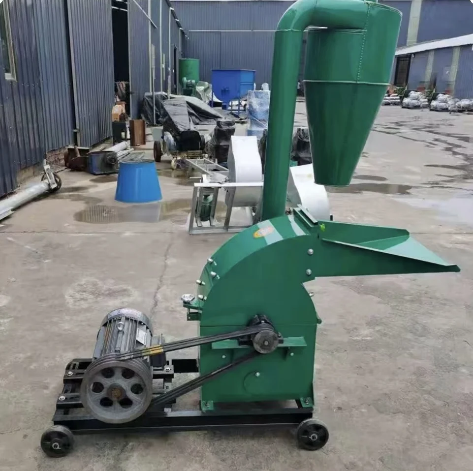 Factory Sale 2000kg/H Africa Hot Sale 420 Electric Dual Engine Rice Bean Maize Mill Grinder Maize Grain Grinding Machine