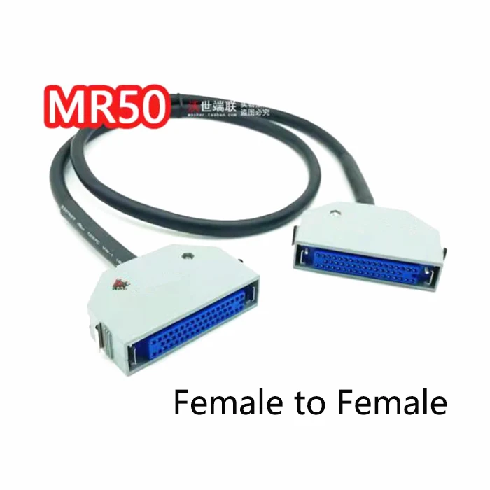 Imagem -03 - Macho e Macho Conector do Cabo Mr50 Fêmea para Fêmea Cabo de Dados Série A03b Fio de Conexão Mr50l para io Alta Qualidade Mr50