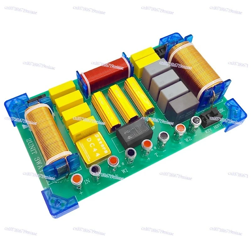 

High-Power 1000W 3-Way Crossover Frequency Splitter for Professional KTV HiFi Audio Speakers