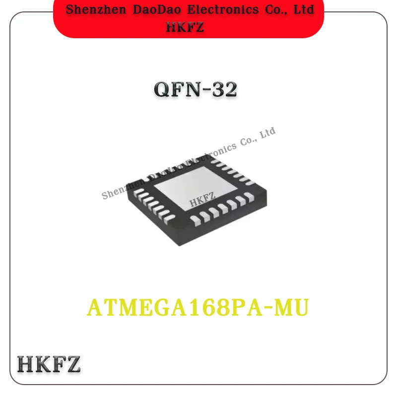 

Quality Brand New ATMEGA168PA-MU ATMEGA168PA-M ATMEGA168PA ATMEGA168P ATMEGA168 ATMEGA IC Chip 32-VFQFN