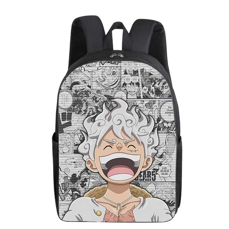 One Piece Luffy SchoolBag Primary School Bookbag Large-capacity Kid Backpack Boy Knapsack Highquality Backpack Laptop Bag Gift