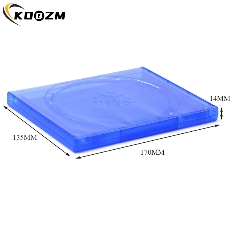 1pcs Plastic Disc Box CD Game Case Protective Box Compatible For / Ps4 Game Disk Holder CD DVD Discs Storage Box Cover Dropship