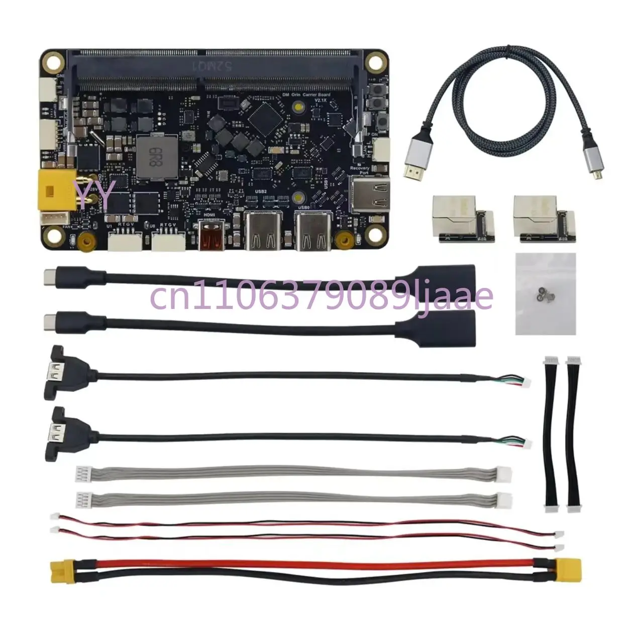 Custom ORIN NX V2 Carrier Board, Xavier NX AI Edge Computing Robot Development