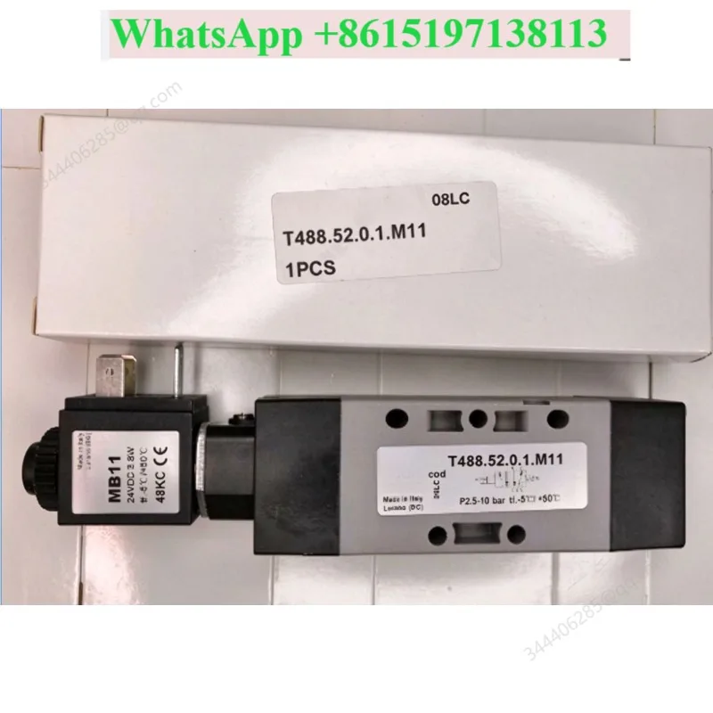 T488.M2, T488.52.0.1 Italy, woodworking edge banding machine solenoid valve