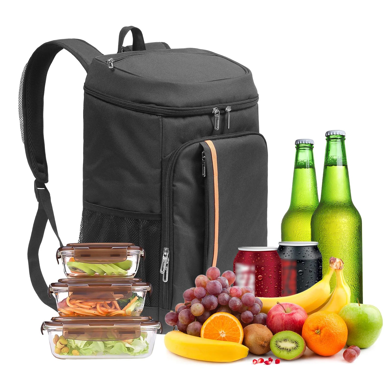 Park Cooler Backpack Insulated Backpack Leakproof Grocery Cooler Bag for Men Women Picnic Camping Hiking Beach Park or Day Trip