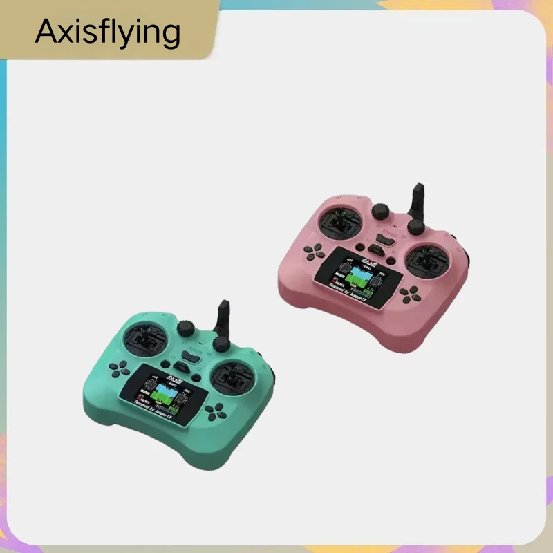 

Axisflying Pocket 2.4GHz ELRS Hall Sensor Gimbals Remote Controller HD Color Screen 100mW 12CH Transmitter RC Tools