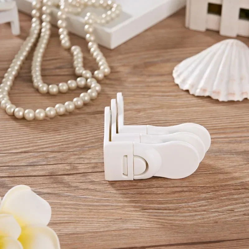3/10Pcs Children Safety Drawer Lock Kids Anti-Pinching Hand Cabinet Drawer Locks Home Security Protection Plastic Locker Buckle