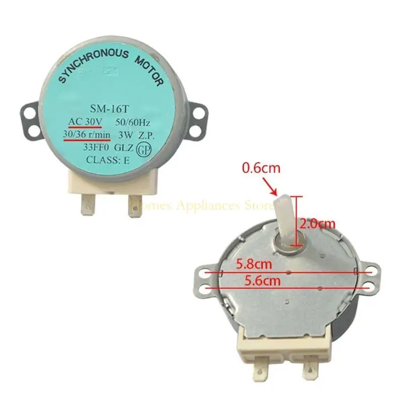D0AB 1 PIECE Microwave Motor Motor SM-16T для деталей двигателя микроволновой печи
