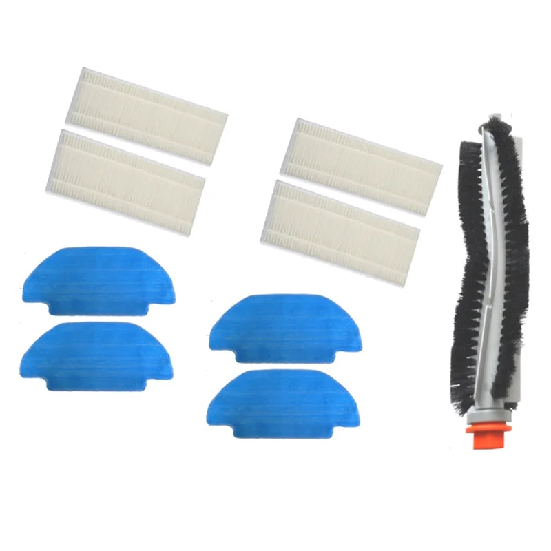 Replacement Parts for LIECTROUX ZK901 ZK908 AlfawiseV10 JS35 Vacuum Cleaner Accessories Main Brush Filter Mop Cloth