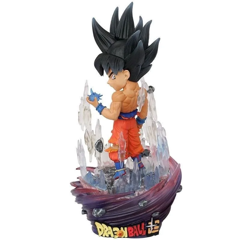 Dragon Ball Anime Figura Bandai Son Goku Vegeta Modello Action Doll Collezione di giocattoli Decorazione Ornamenti per il desktop Regali per bambini