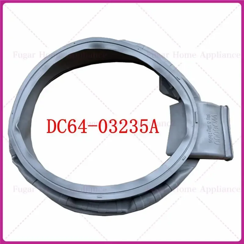 Cuff Hatch for Samsung drum washing machine DC64-03235A Waterproof rubber sealing ring manhole cover parts