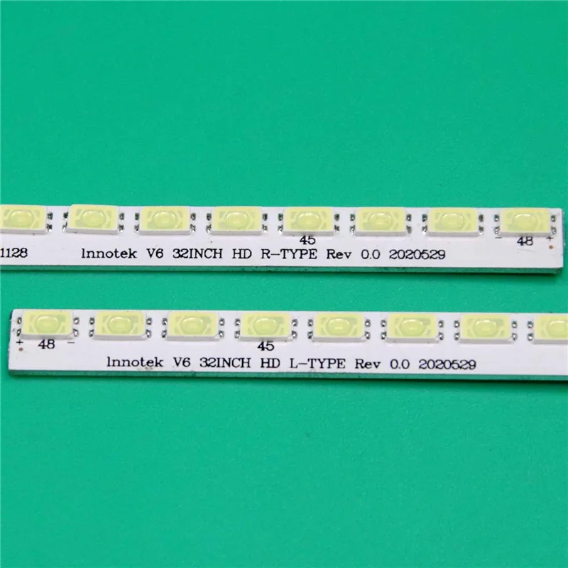 Striscia di retroilluminazione a LED per Sony KDL-32EX310 KLV-32EX310 KLV-32HX550 Bar Innotek V6 32 POLLICI HD L R-TYPE Rev 0.0 Array 3660L-0386A
