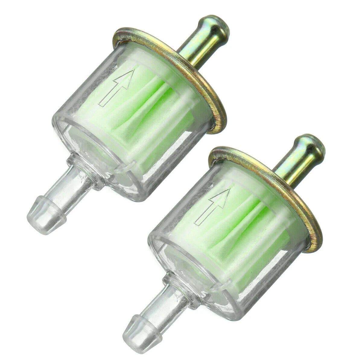 

2PCS Universal Petrol Inline Fuel Filter Dirt Motorcycle Part Fit 5/16'' 8m Motorcycle Parts Wear Parts Automobiles Filters