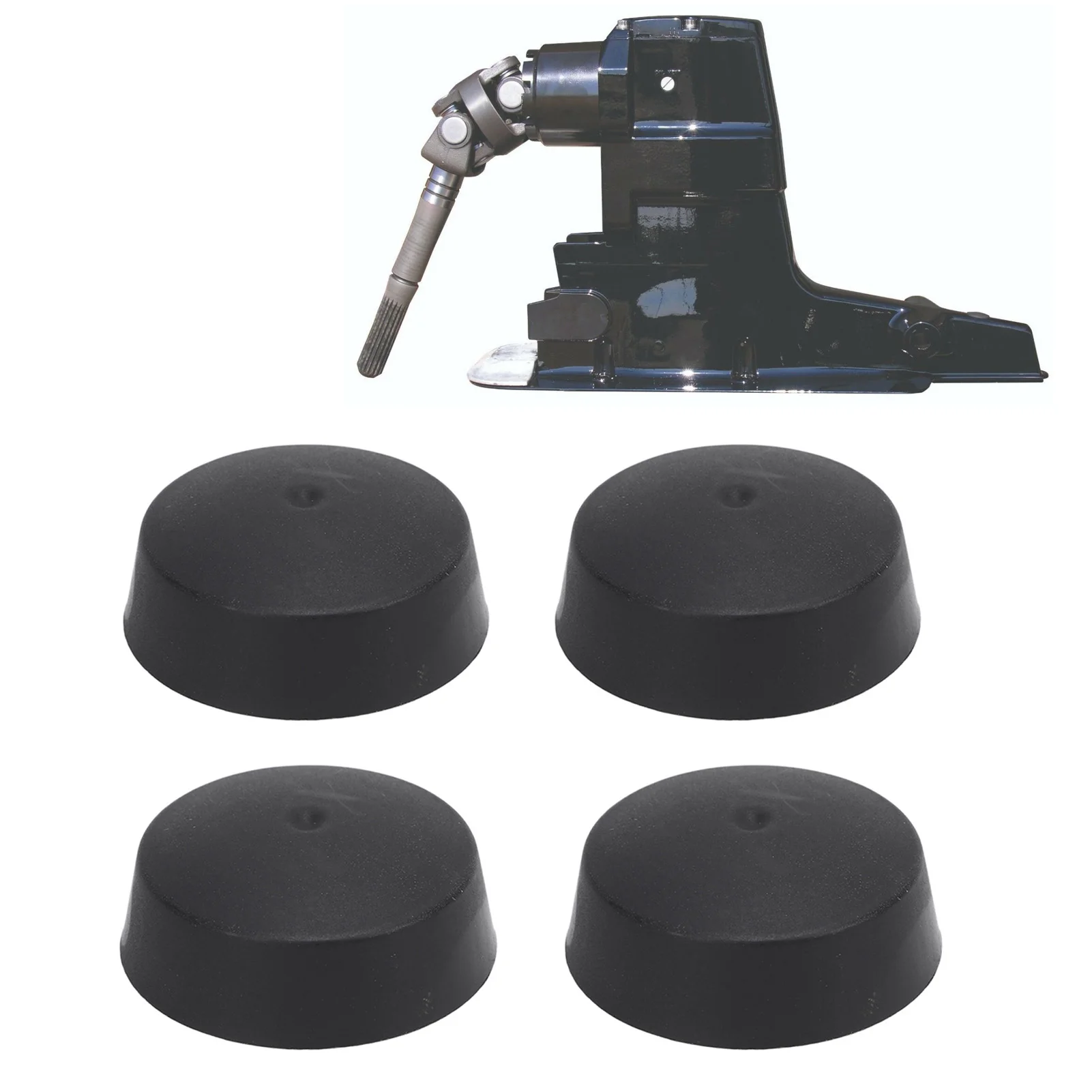 4 Uds. Pasador de tapa Ram de cilindro embellecedor 19-815951 de repuesto para unidades de popa Mercruiser Alpha One Gen II