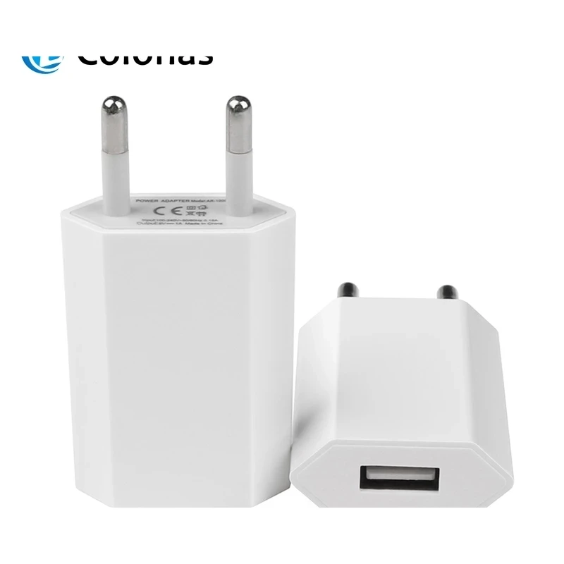 

30/20 Pcs USB Power Adapter Mobile Phone Charger Electrical Socket EU Plug Travel Smart Matching Charger Adapter For Smartphone