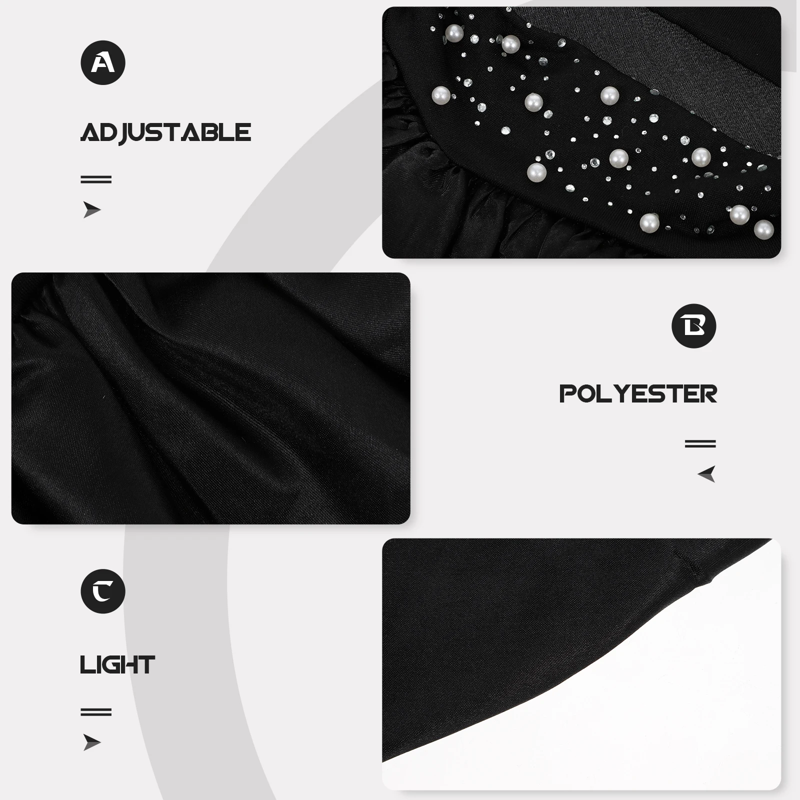 

2pcs Waterproof Bath Shower Hats For Women Reusable Hair Caps Elastic Salon Bathing Caps Face Cleansing Make-Up Protection