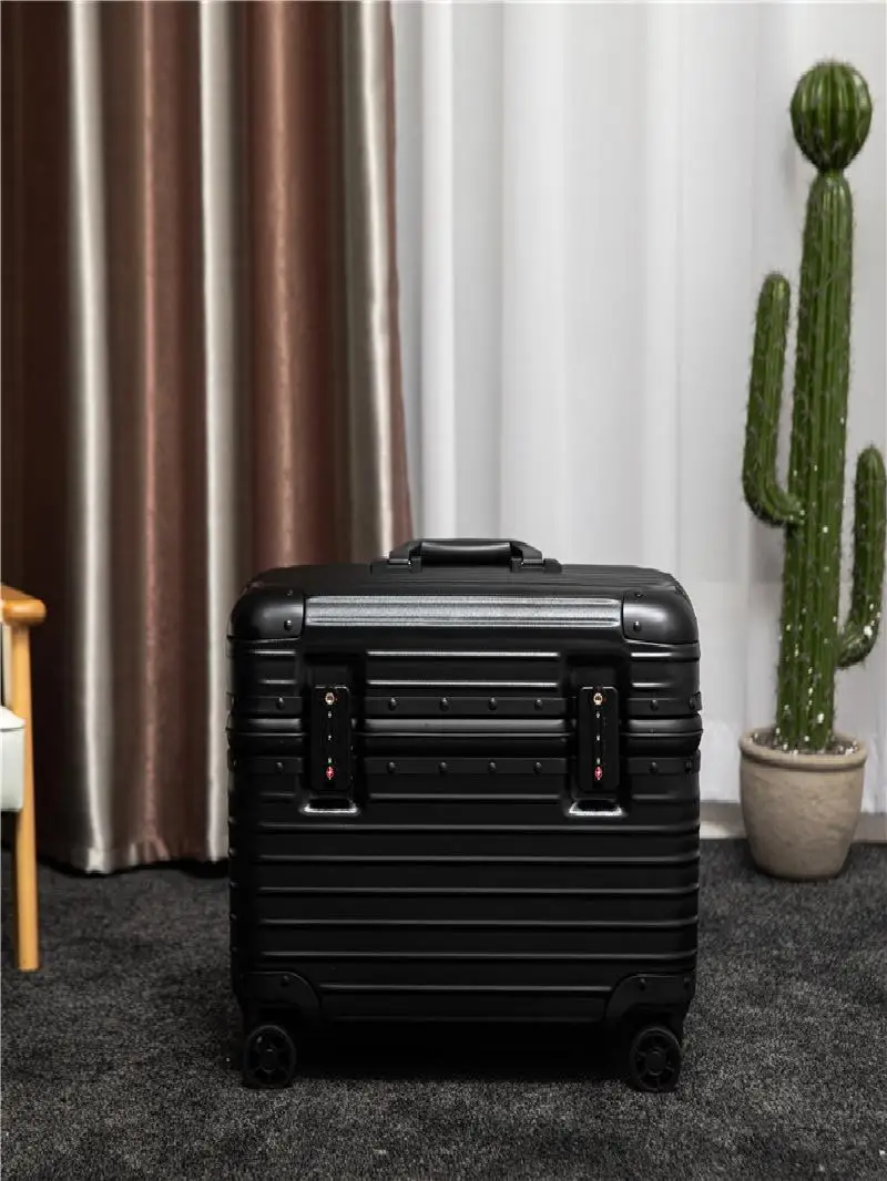 

Дорожный чемодан с алюминиевой рамой Lage Carry-On 20-дюймовый откидной чемодан ex 23-дюймовая длинная коробка с тягой и универсальными колесами