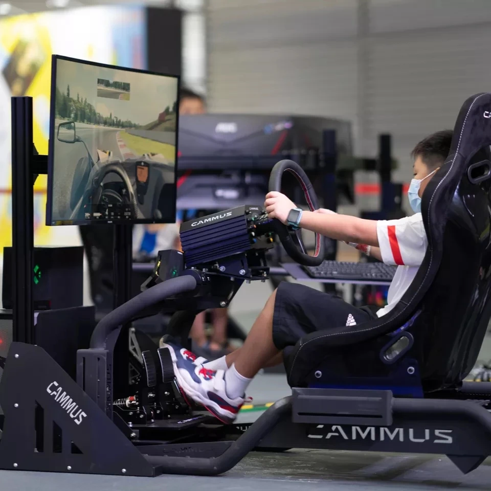CAMMUS 15NM Direct Drive Racing Sim Wheel Arcade Games Car Driving Racing Simulator