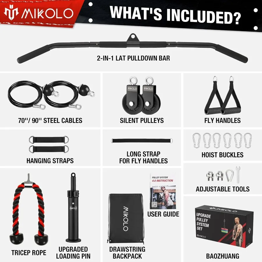 رف القرفصاء المثبت على الحائط مع تصميم قابل للطي ونظام كروس الكابل المضلع المتكامل لقفص الطاقة المدمج في صالة الألعاب الرياضية المنزلية #5