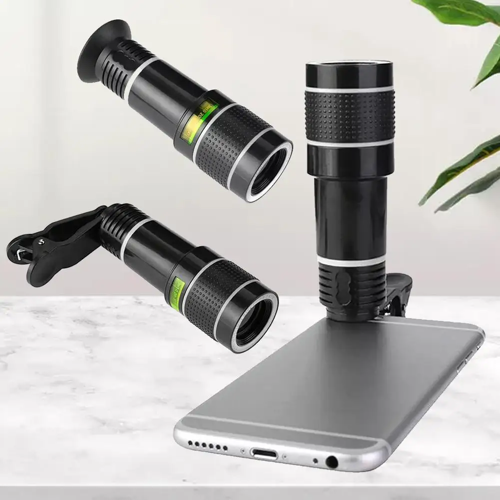 New 20x Mobile Telescope Telephoto Lens Portable For Mobile Phones Ultra HD Definition Hunting Birdwatching Camping Telesco J1Z6