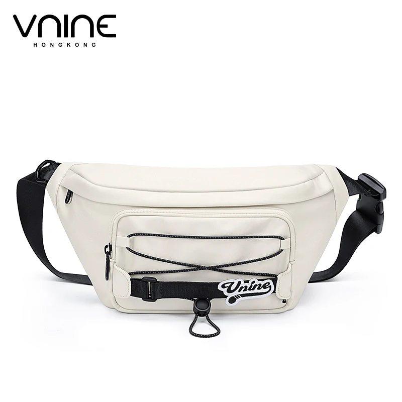 V.NINE Fanny Packs Men Women's Belt Bag Bum Hip Sack Waist Bag Male Crossbody Belly Chest Bags Shoulder Sling Cross body Unisex