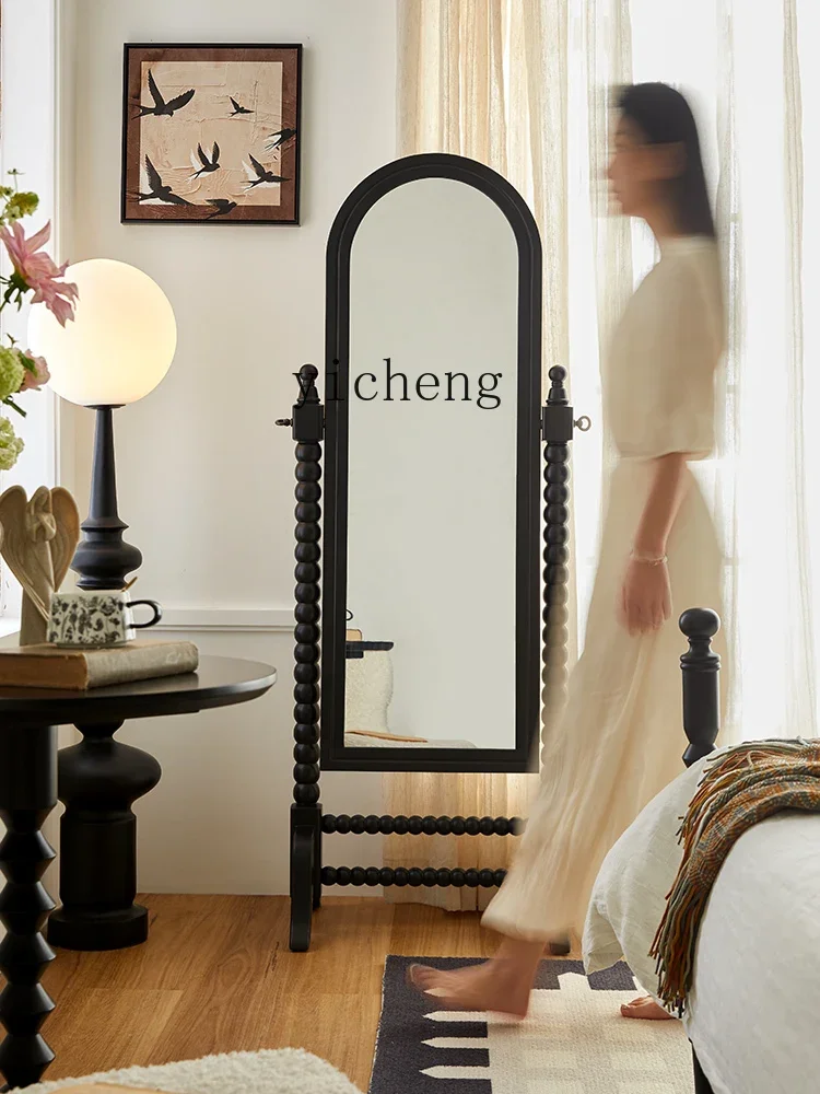 Bedroom Dressing Mirror Cloakroom Household Wall-Mounted Floor Mirrorl17