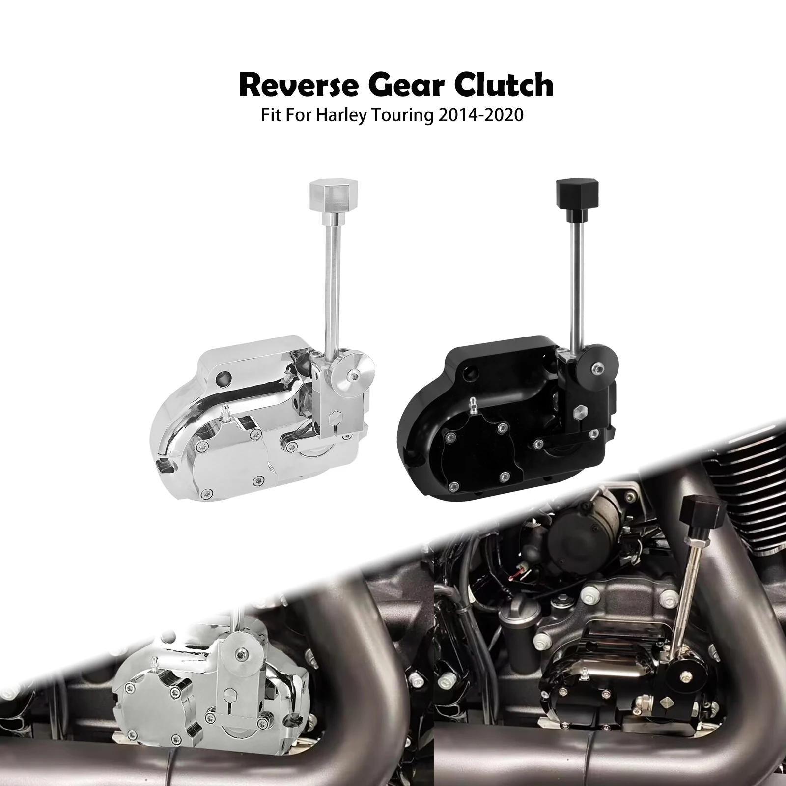 

Motorcycle Reverse Gear Clutch Labor-Saving Back Speed Changer For Harley Touring Road King FLHT FLHX Electra Glide 2014-2020