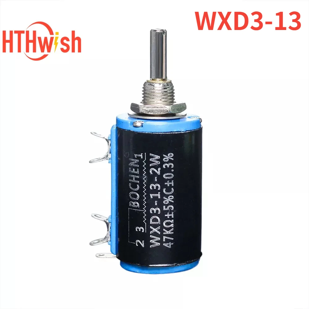 

1 шт. WXD3 потенциометр с проволочной обмоткой WXD3-13-2W 100K 100R 10K 1K 220R 22K 2K2 33K 3K3 470R 47K 4K7 5K6 680R 68K 6K8