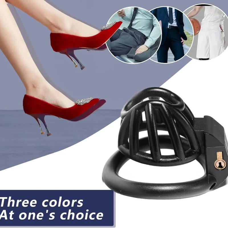 Jaula de castidad de panal, dispositivo de castidad ligero, jaula para pene para hombres, ventilación hueca, bloqueo de pene, Juguetes sexuales para adultos, Bondage SM