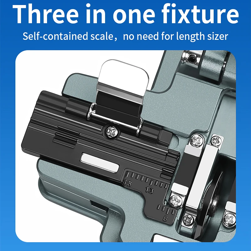 K1 عالية الدقة الألياف الساطور انصهار الألياف البصرية جهاز الربط قطع سكين FTTH الألياف البصرية القاطع أداة 24 الوجهين شفرة