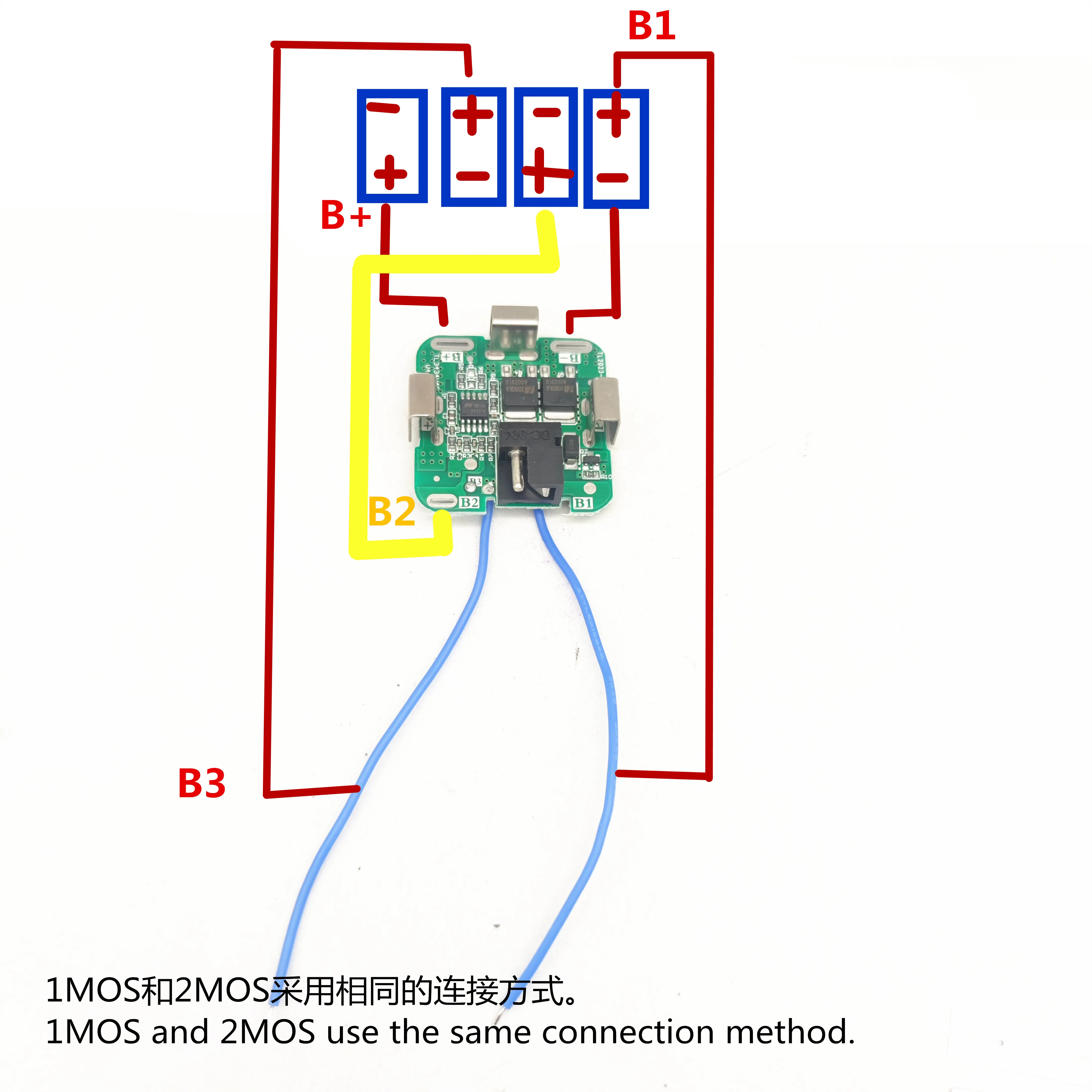 4s Bms Screwdriver 18650 Battery Storage Box Case 16.8v BMS PCBA for Tool With Holder Nickel Capacity Label without Battery