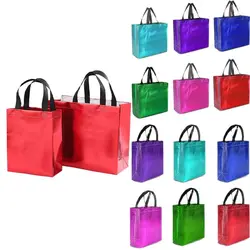 Ysmile Non Woven Shopping Bag Fabric Bag With Handle For Business Reusable Gift Cloth Bag Wedding Birthday Party Bags Packaging