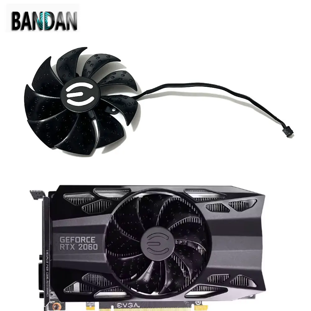 GPU nuevo GTX1660 87MM 4PIN PLD09220S12H ventilador de refrigeración de tarjeta gráfica para EVGA GTX 1660SUPER 1650 1660 RTX 2060 ventilador enfriador de tarjeta de vídeo