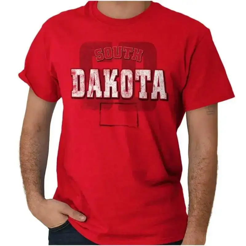 South Dakota Original Hometown Vacation SD Womens or Mens Crewneck T Shirt Tee