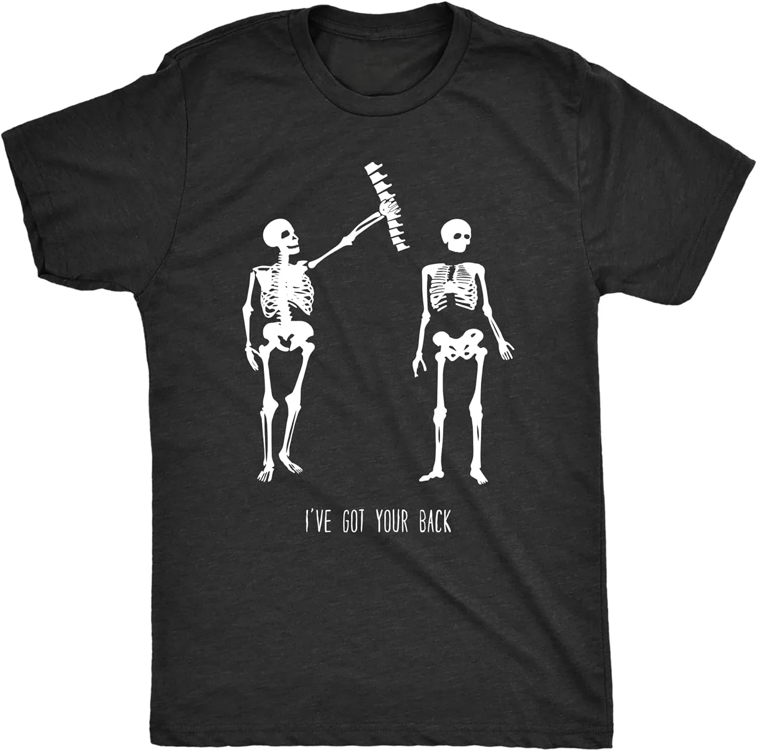 

men clothing Mens Got Your Back Funny Halloween Skeleton Best Friend T Shirt