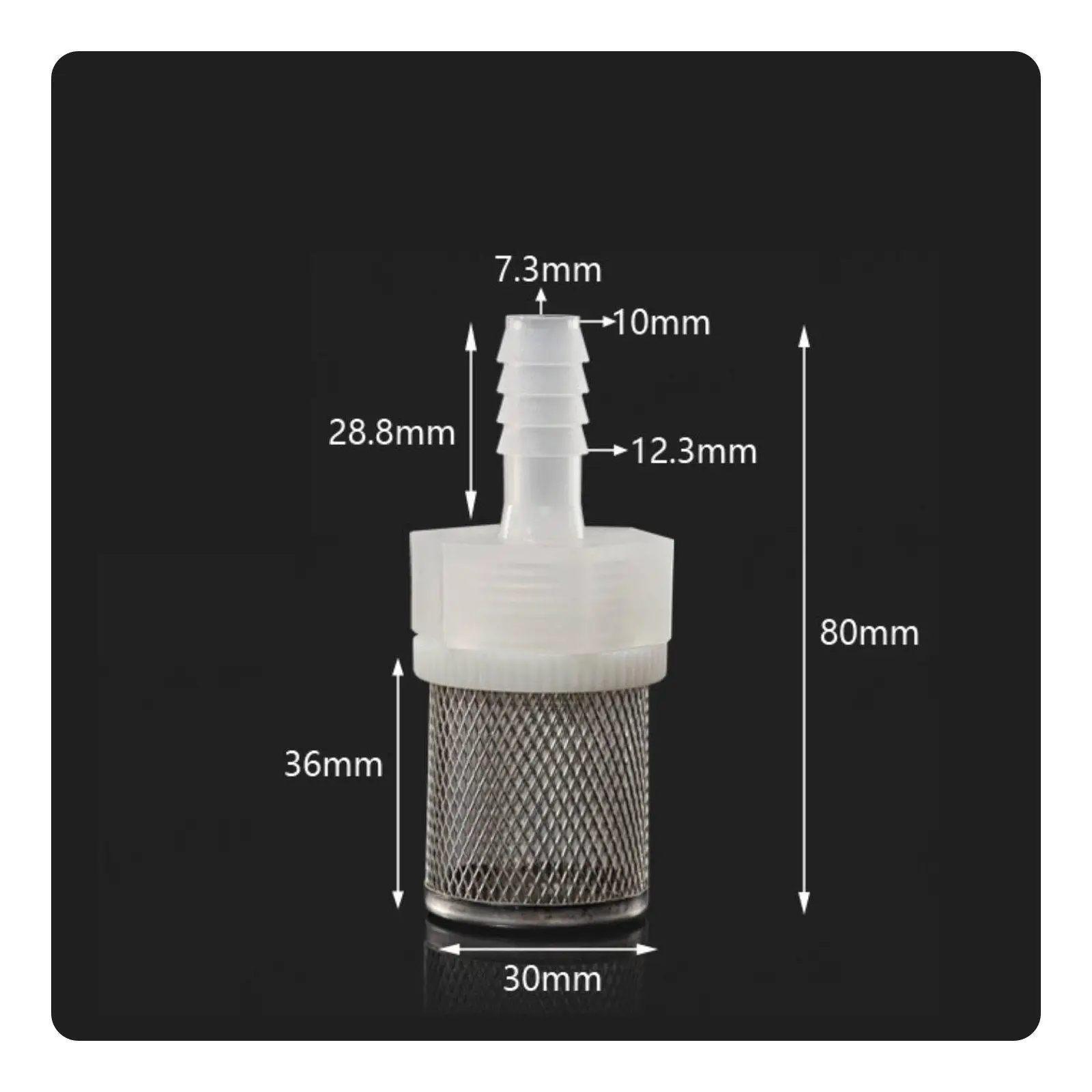 Inlet Mesh Connector Durable Watering Strainer Female Thread G3 4 Pump Intake Screen for Irrigation Systems