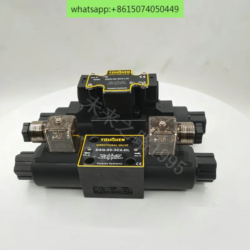 Hydraulic solenoid directional valve DSG-02-3C2-DL-D24 A220 2B2 2B3B 3C3 3C4 3C6 03