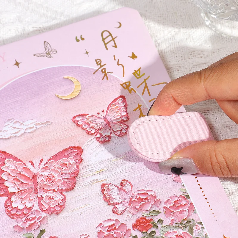 Painting Bullet Journal Kit Imitation Relief Butterfly With Notebook Stickers Pens Bookmarks And Sticky For Stationery Supplies