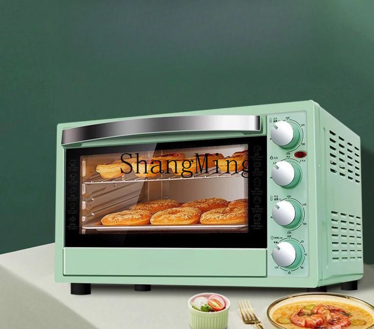 SM nuevo horno eléctrico multifunción de gran capacidad para hornear pan, tarta de huevo, fácil de operar, para el hogar