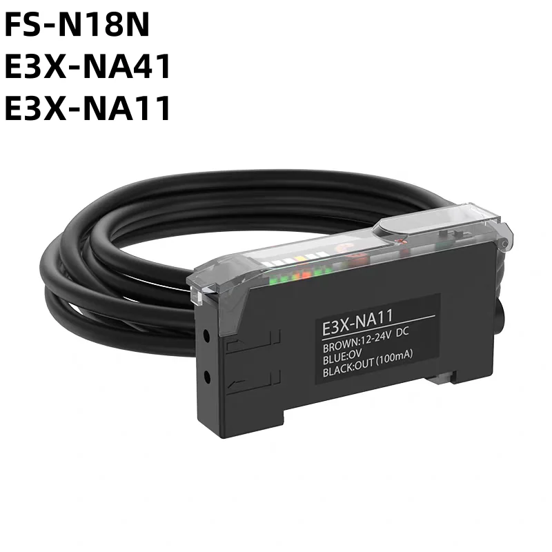 

Fiber amplifier fiber sensor E3X-NA11 E3X-NA41 through-beam diffuse reflection sensing