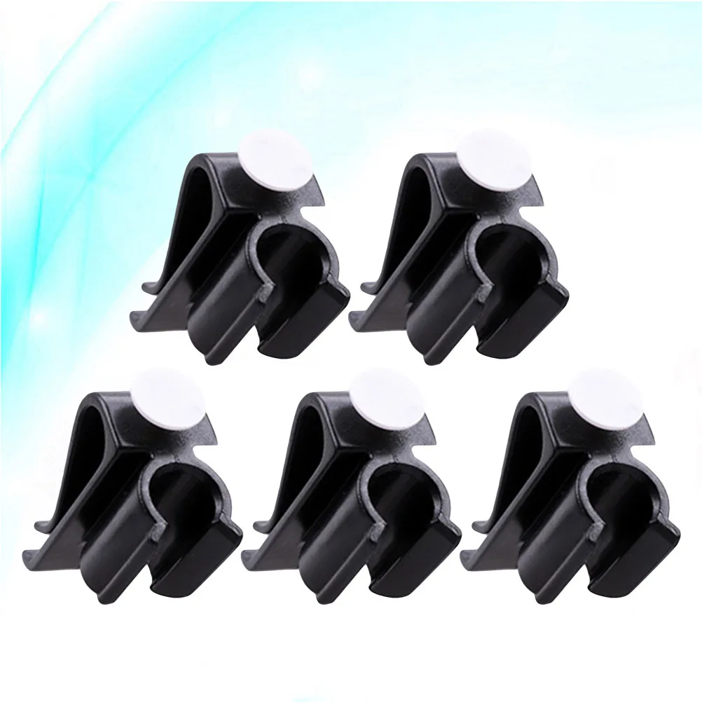 

5Pcs Club Clip Putter Holder for Golf Bag Organization Mounting Clamp with Ball Marker Putter Clamp Bag Clip Pole Rack