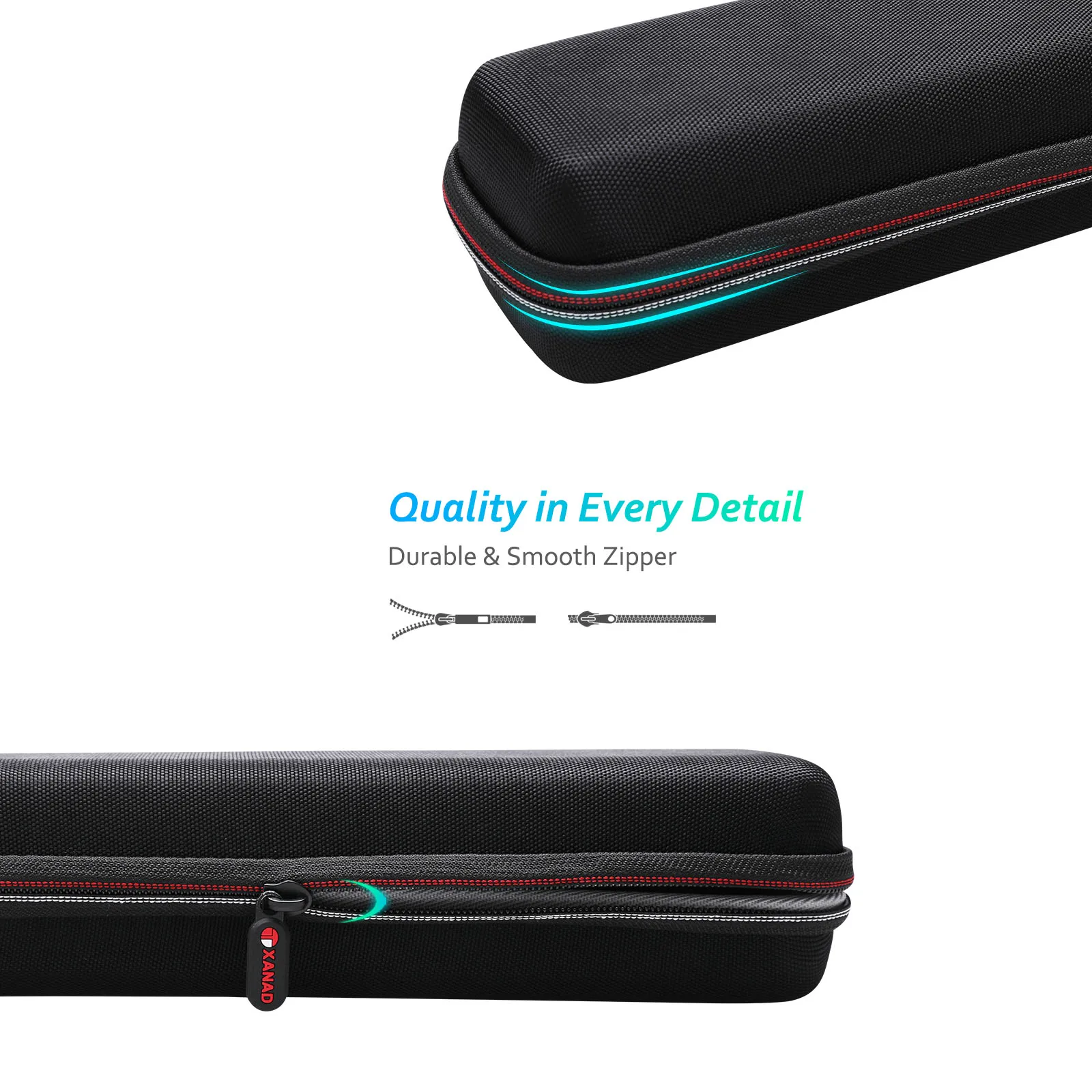 XANAD EVA Hard Case for Brother DS-640/Brother DS-740 Mobile Scanner Protective Carrying Storage Bag(only case!!!)