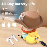 New Rs3 Bluetooth 5.3 Tws Earphones | Mini In-Ear Wireless Headphones W/active Noise Cancelling, Led Lights, Hifi Stereo