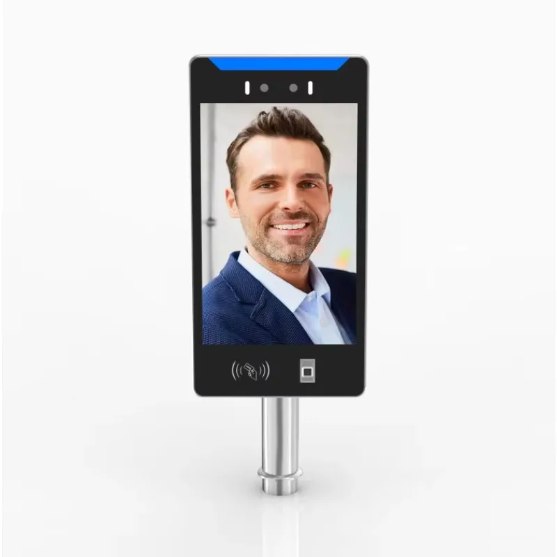 

8 Inch Face Recognition Access Control & Time Attendance Android 11 Card Reader Night Vision Indoor