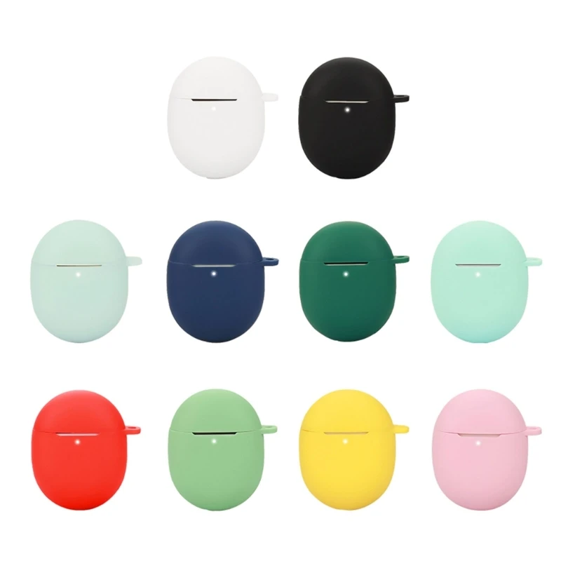 Case Cover Silicone Protective Skin for Goo-gle Pixel Buds 2 Earbuds Earphones Charging Box Protective Earphone Case Cover