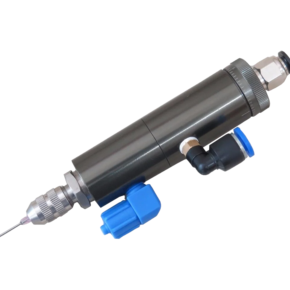 Accurate Precise Ppr Stop Mini Check Valve  High Precise Metering Output Control Dispensing Valve Needle Plunger Valve