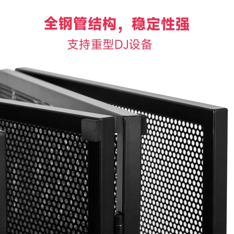 New Nightclub Movable DJ Console Bar Luminous DJ Console LED Mixing Console Foldable DJ Table view 4