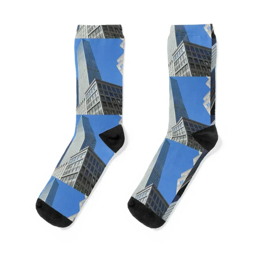 Empire State in the Sun Socks Argentina christmas stocking Non-slip Thermal man winter Women Socks Men's