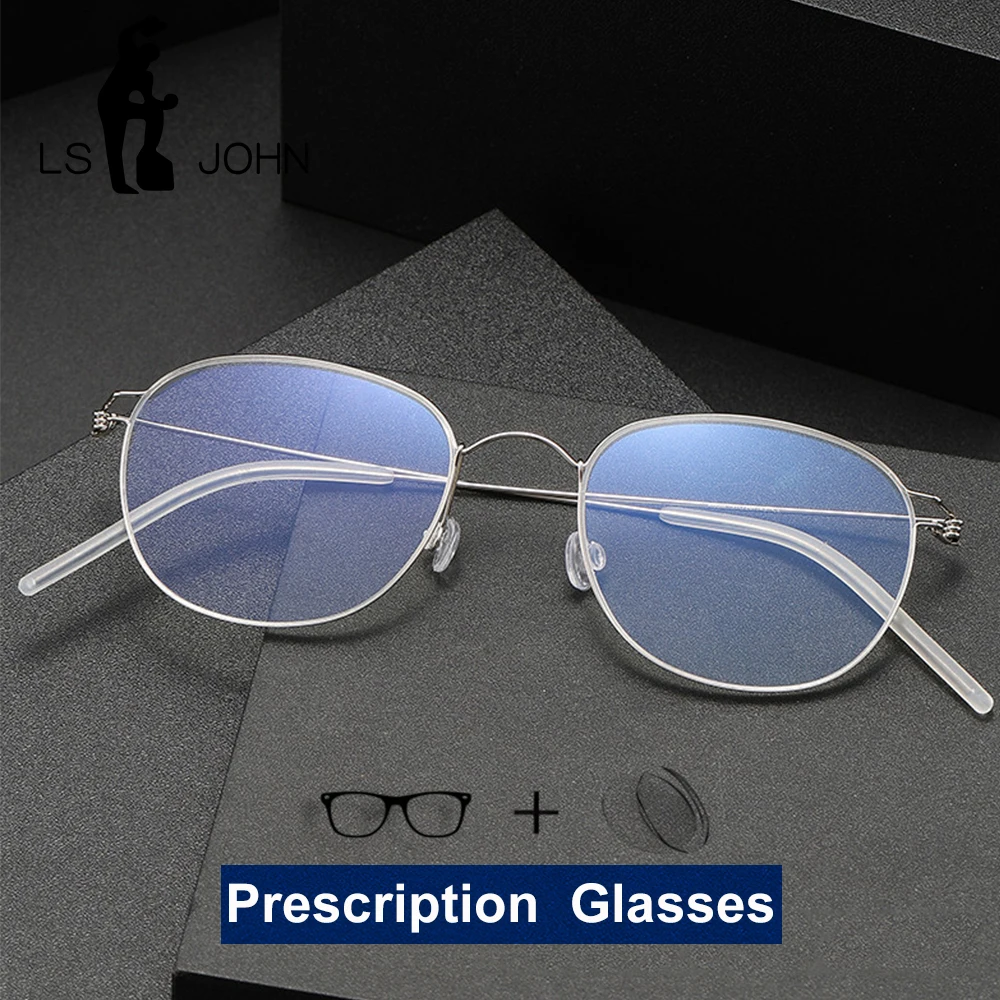 

Новые овальные титановые безвинтовые очки, женские сверхлегкие очки для чтения при близорукости, индивидуальные оптические очки по рецепту, мужские брендовые очки